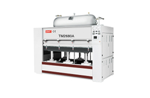 TM2680A Solid wood veneer positive negative pressure curved surface press machine
